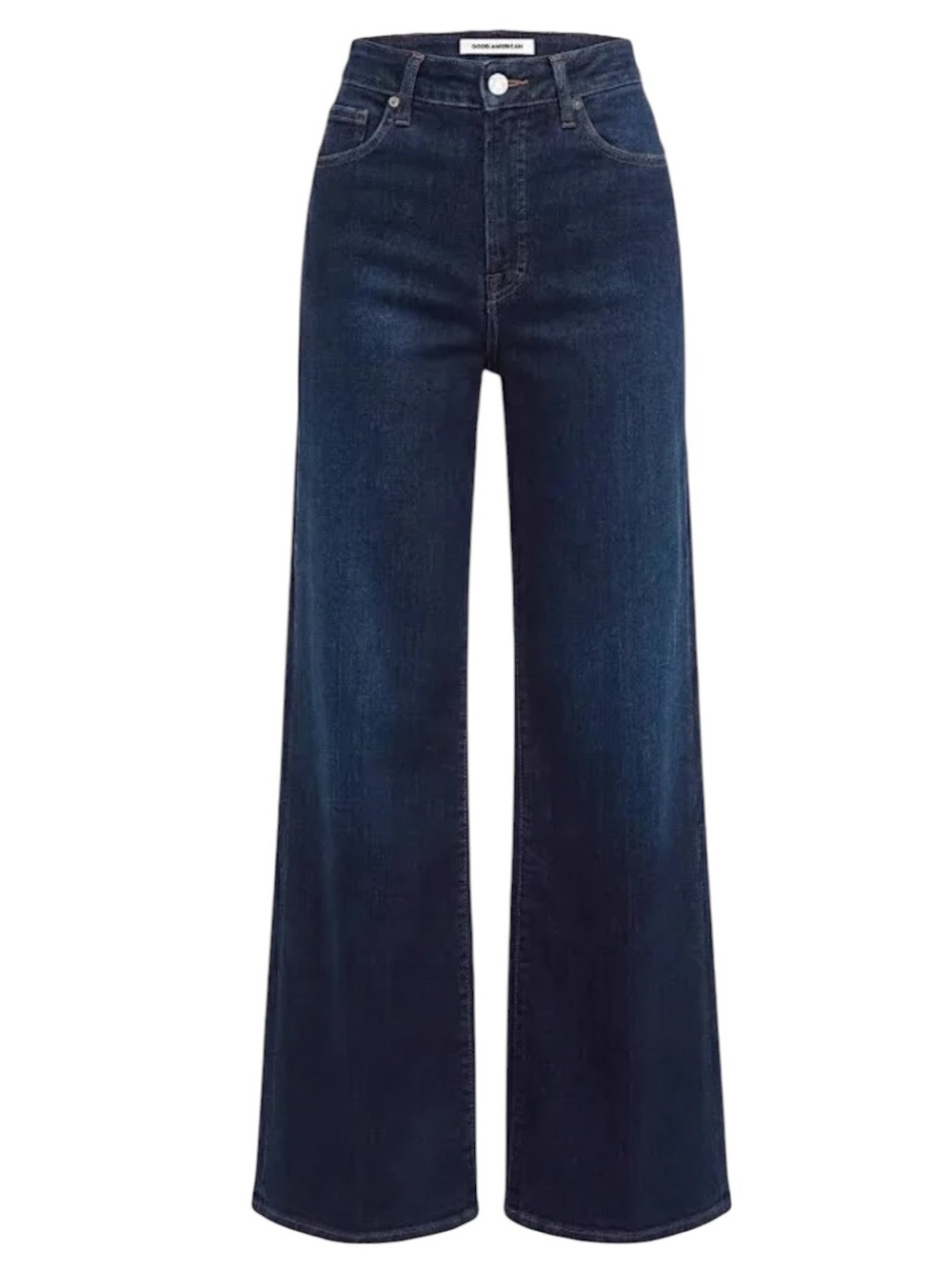 Good American Good Waist Palazzo Wide Leg Indigo501 Size 6/28